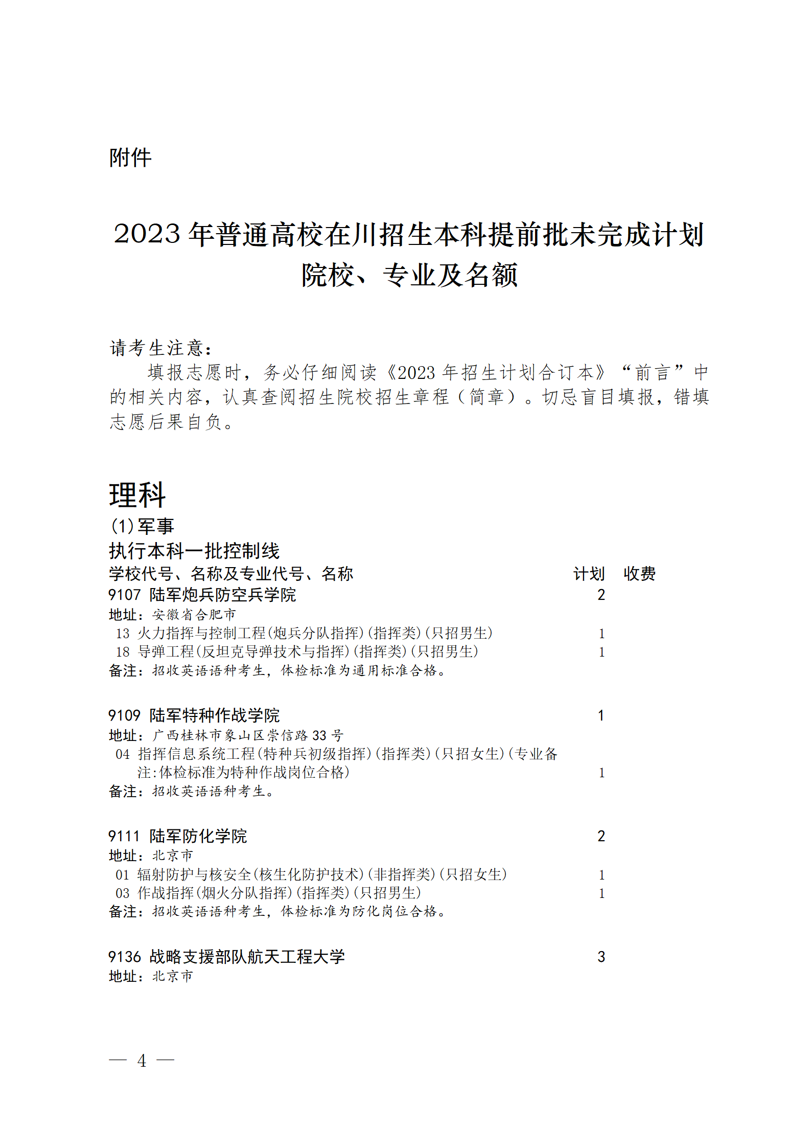 2023四川高考征集志愿填报时间各批次汇总（含院校名单）